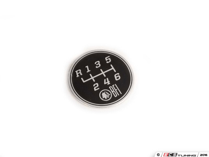 6-Speed Gate Pattern Coin for Heavy Weight Shift Knobs