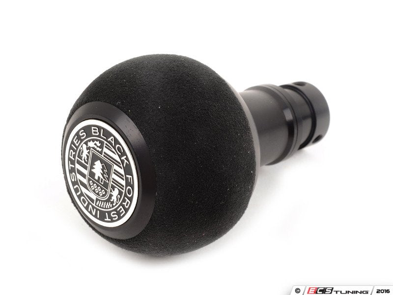 BFI Heavy Weight Shift Knob - Black Alcantara / Black Anodized