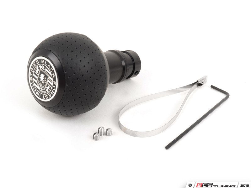 BFI Heavy Weight Shift Knob SCHWARZ - Air Leather