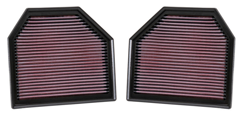 K&N Replacement Air Filter for 11-14 BMW M5/M6 4.4L V8 / 2015 M4/M3 3.0L I6  (2 per box)