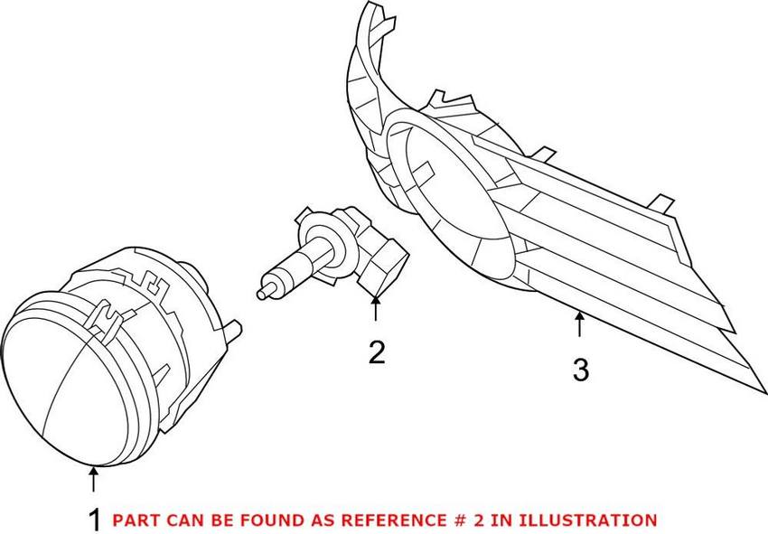 VW Light Bulb (24W) 7B0943101A