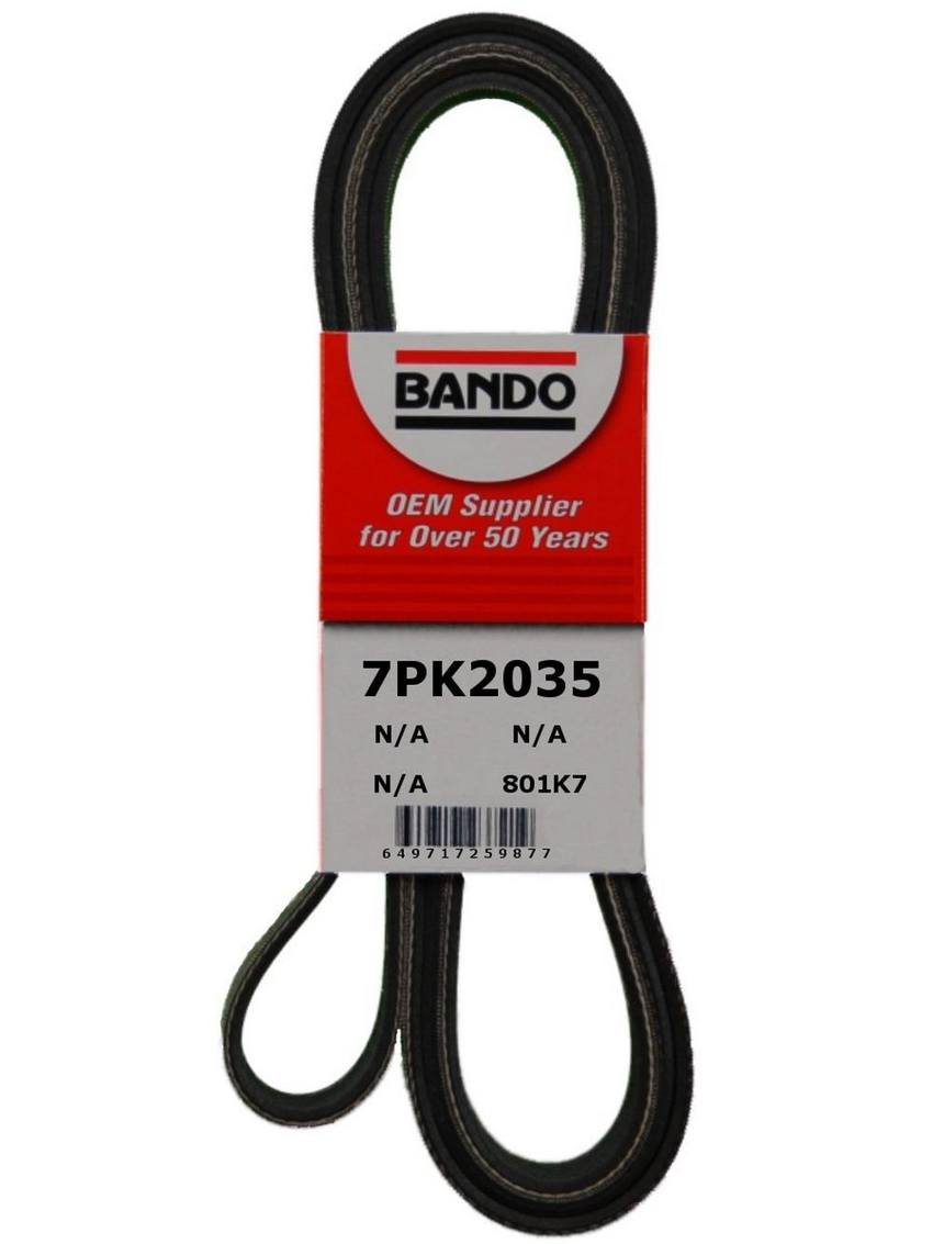 Mercedes Serpentine Belt 7PK2035 – Bando