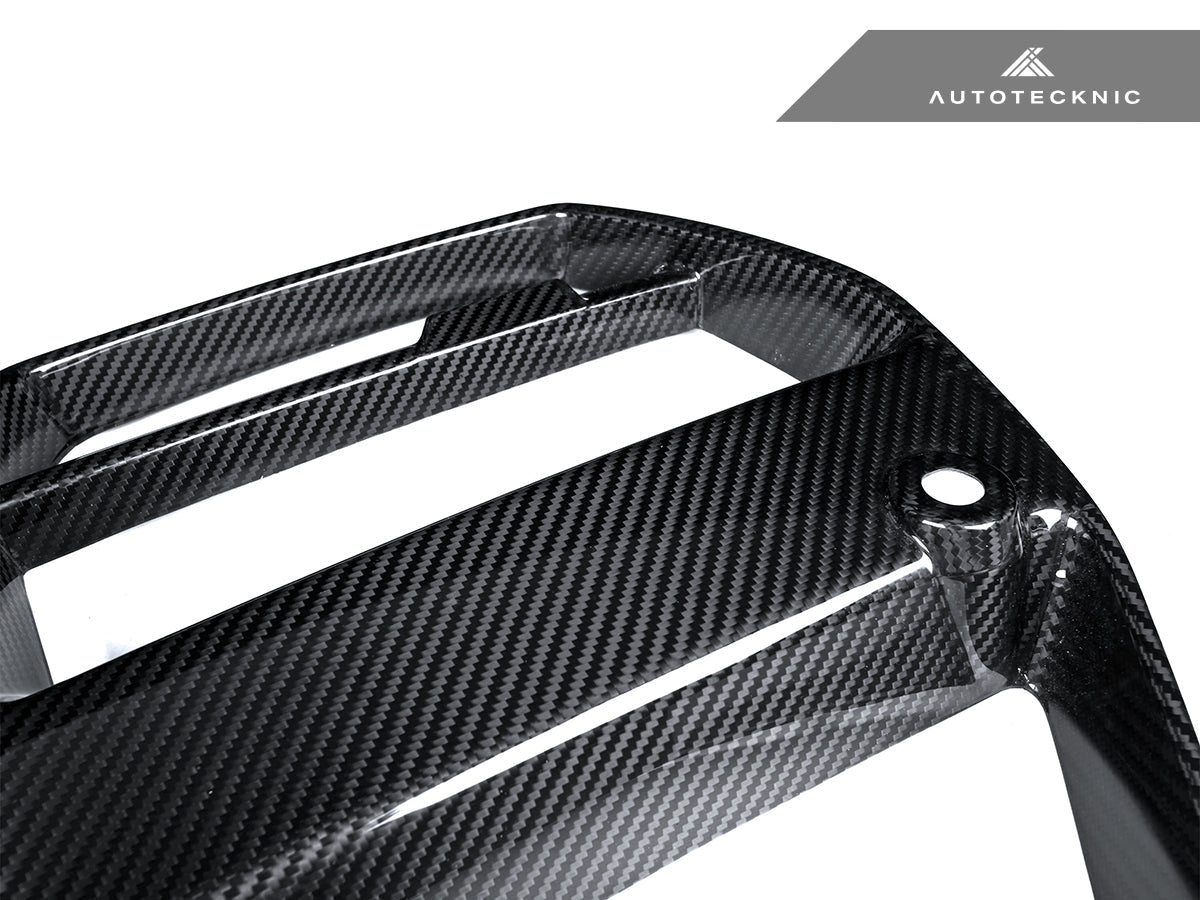 AutoTecknic G8X M3 / M4 Dry Carbon Motorsport V1 Front Grille