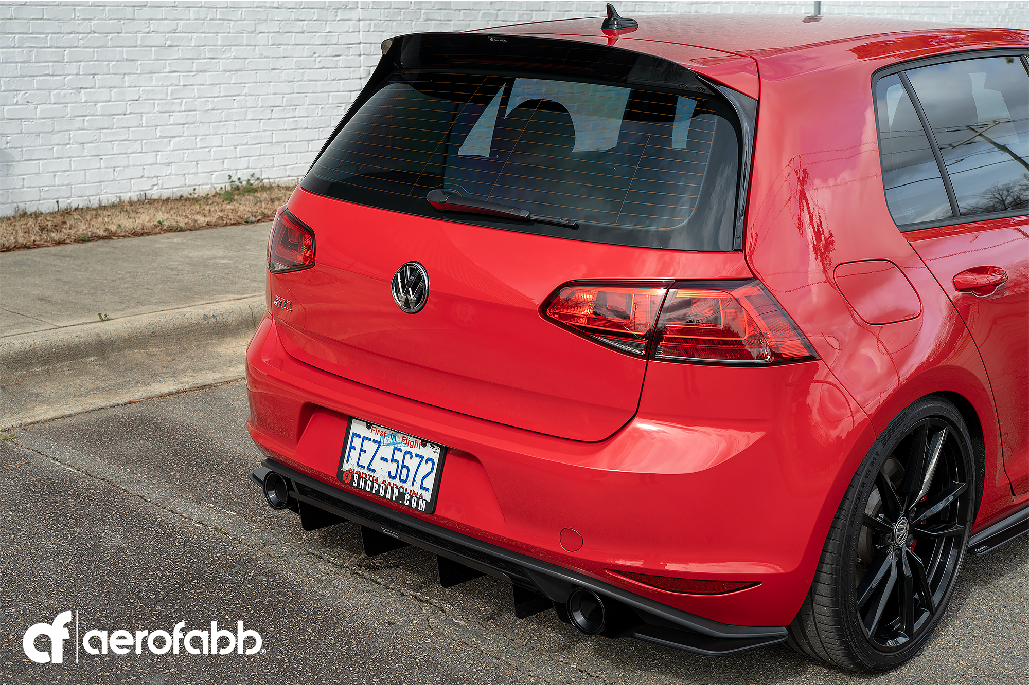 V2 Rear Diffuser (VW MK7 GTI)