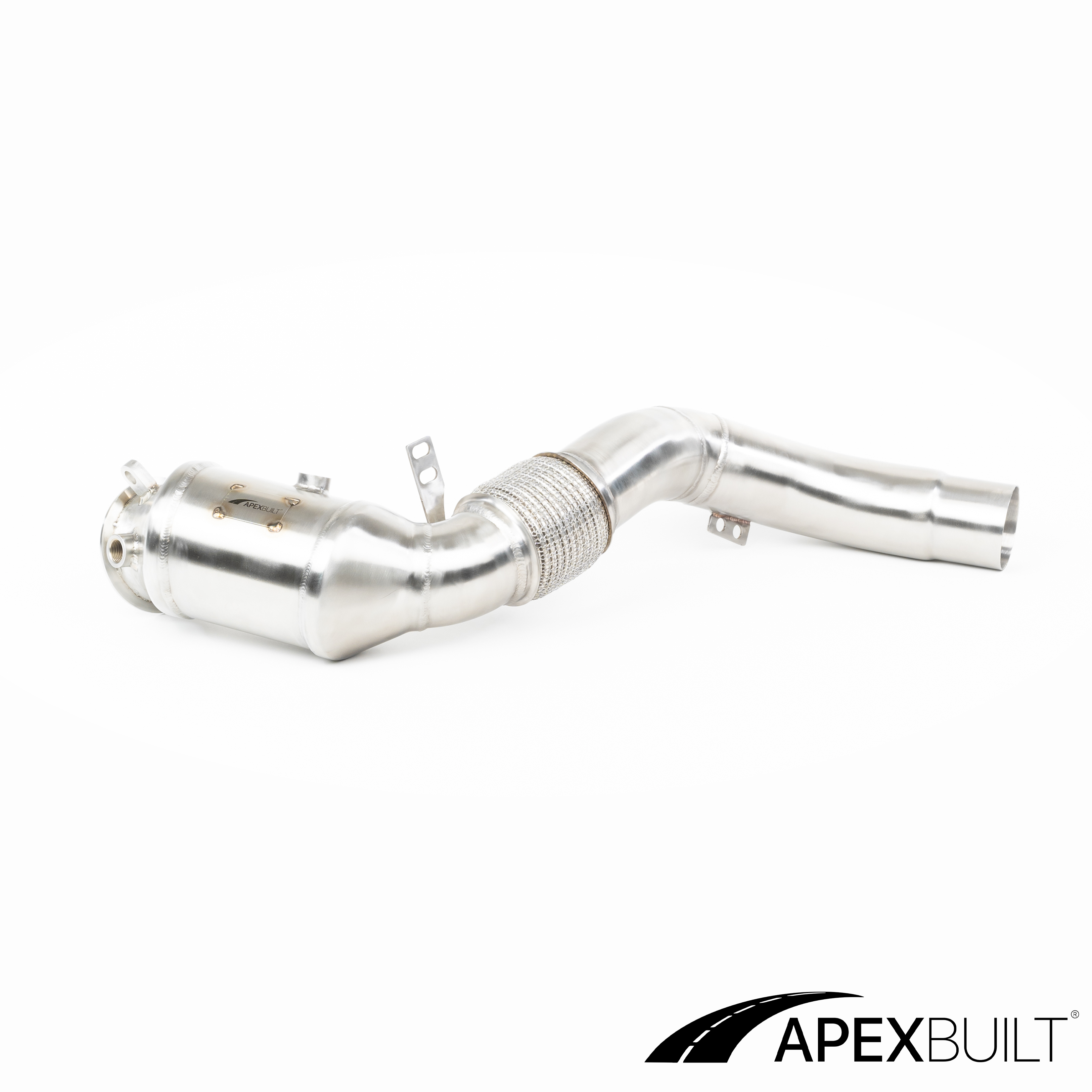 ApexBuilt® BMW G-Chassis M550i/M850i/750i/X5 & X7 M50i Race Downpipes (N63B, 2018+)