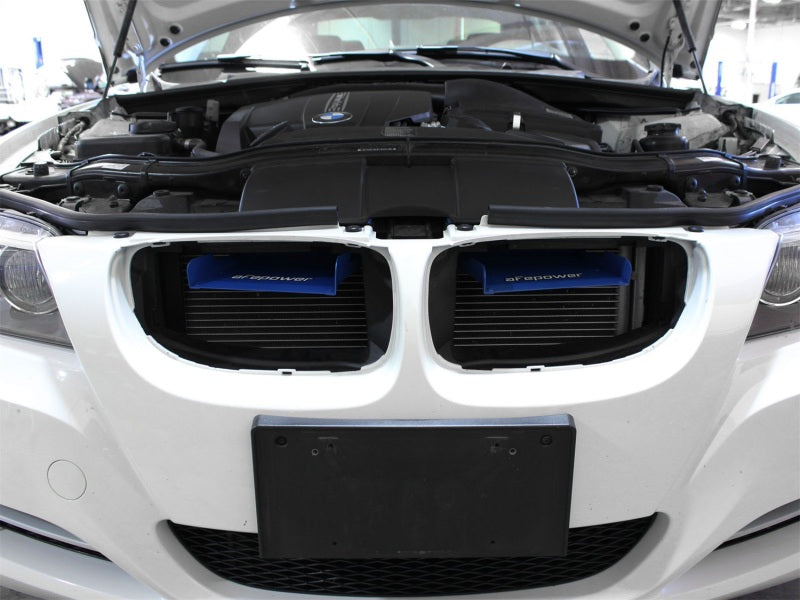 aFe MagnumFORCE Intakes Scoops AIS BMW 335i (E90/92/93) 07-13 L6-3.0L (Blue)