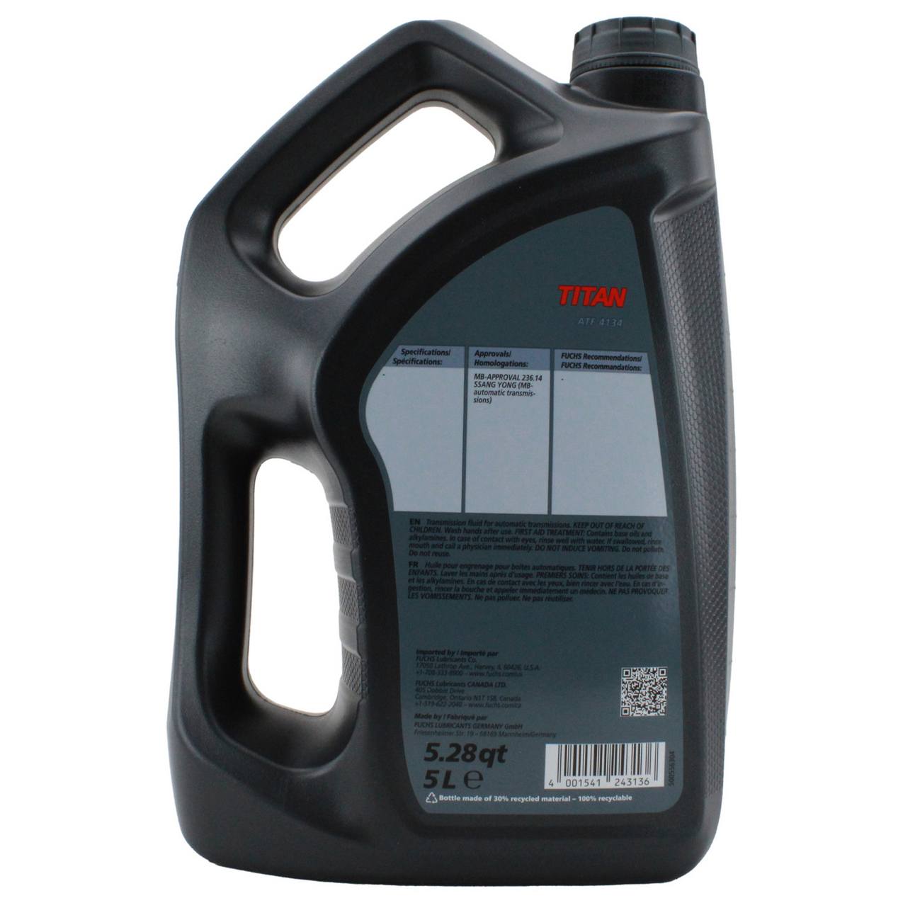 Automatic Transmission Fluid Fuchs 800350077