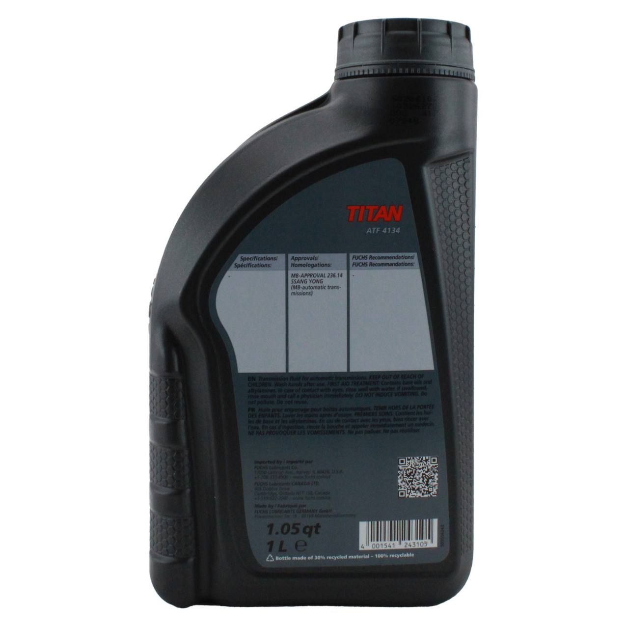 Automatic Transmission Fluid Fuchs 800350084