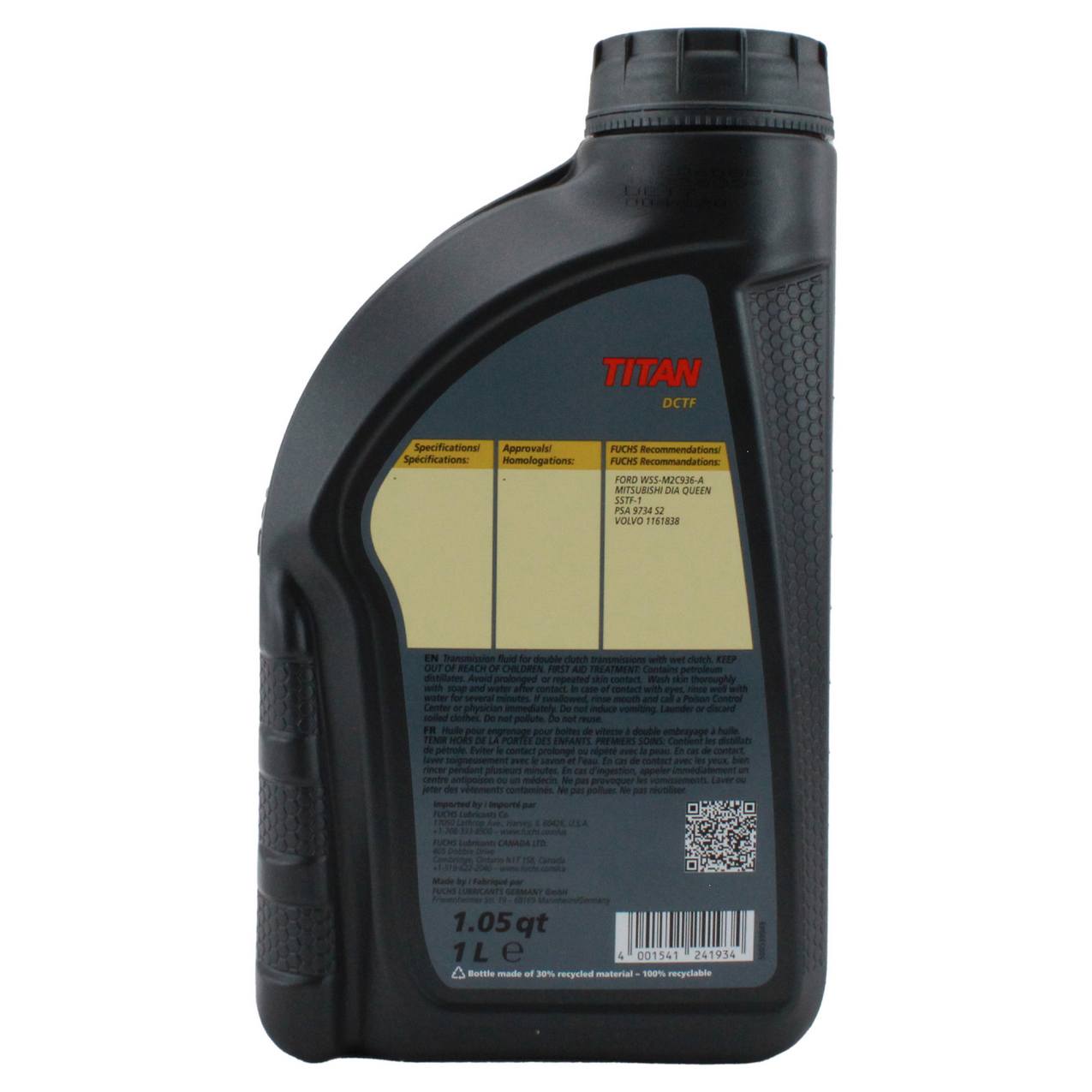 Manual Transmission Fluid Fuchs 800360007