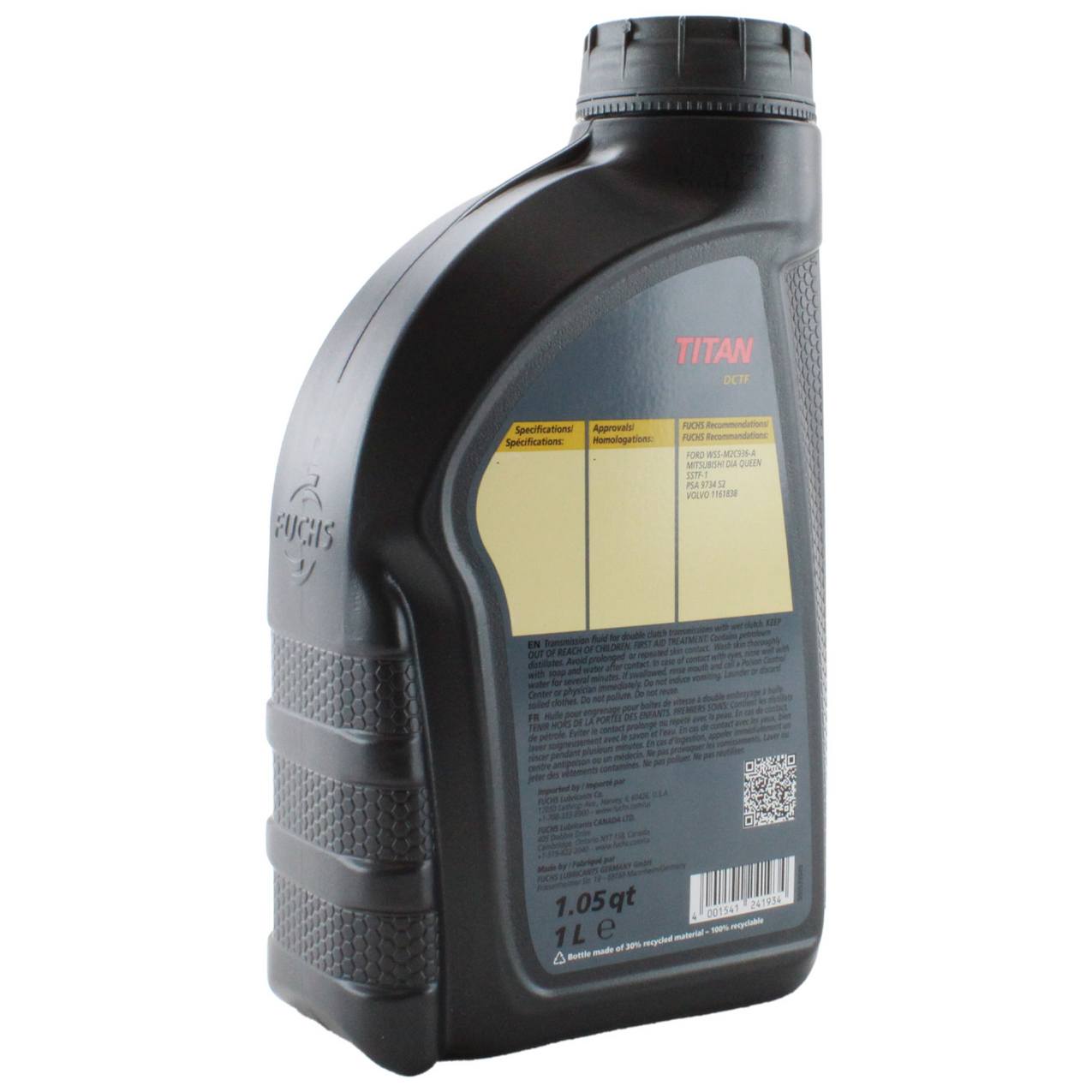 Manual Transmission Fluid Fuchs 800360007