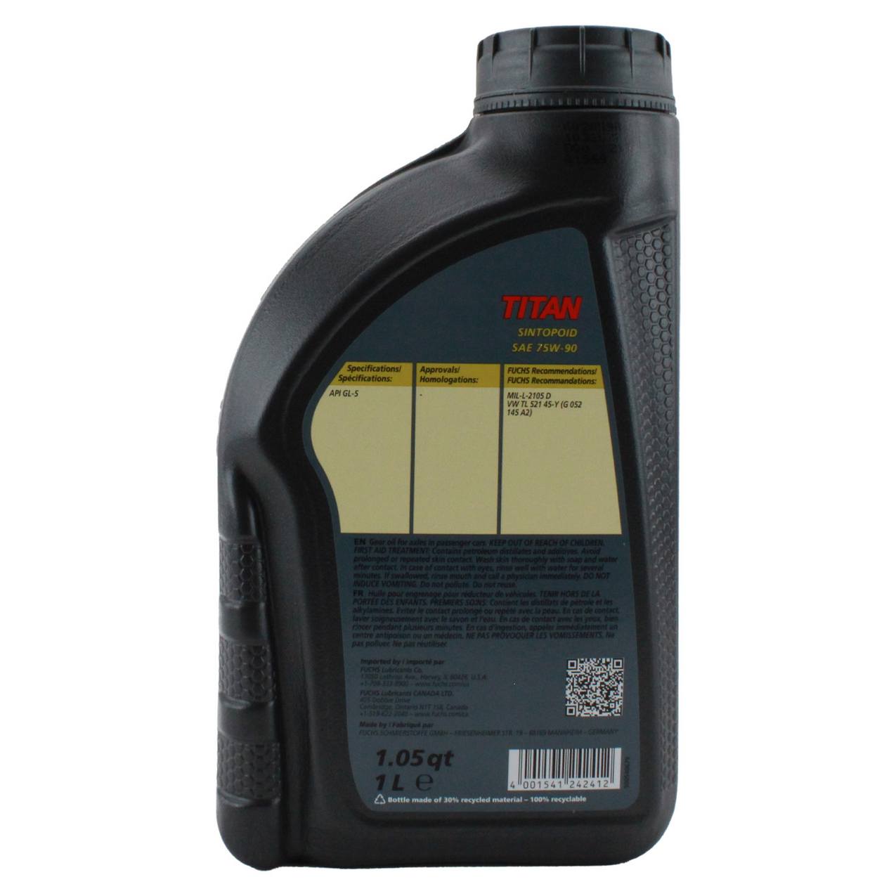 Gear Oil Fuchs 800360328