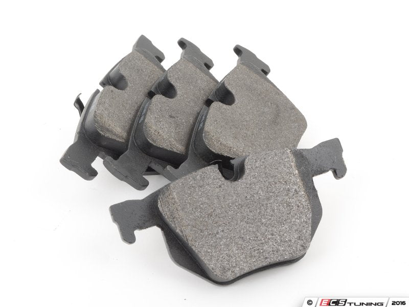 Posi Quiet Semi-Metallic Brake Pads - Rear