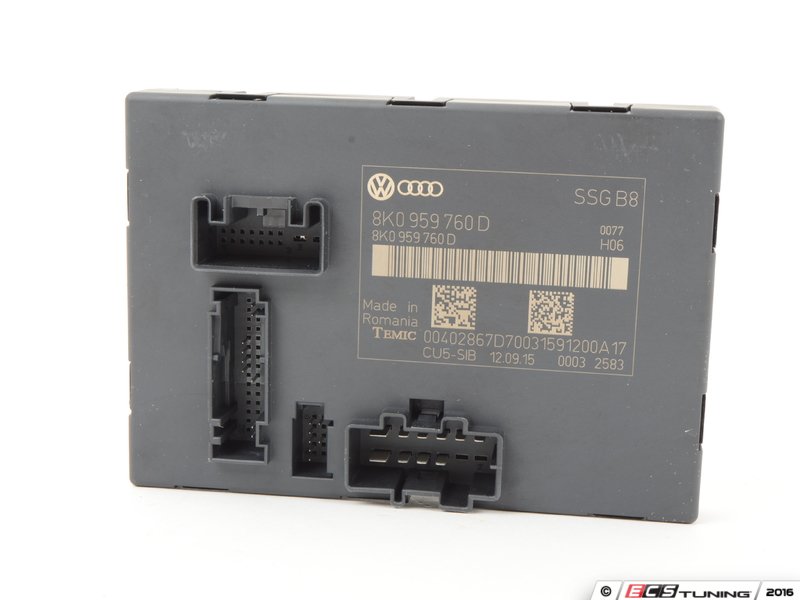 Power Seat Control Module - Left