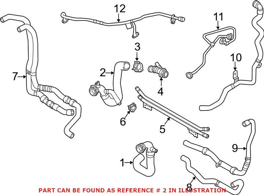 Radiator Coolant Hose – Lower