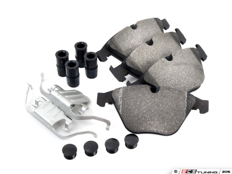 E9X Posi Quiet Semi-Metallic Brake Pads - Front