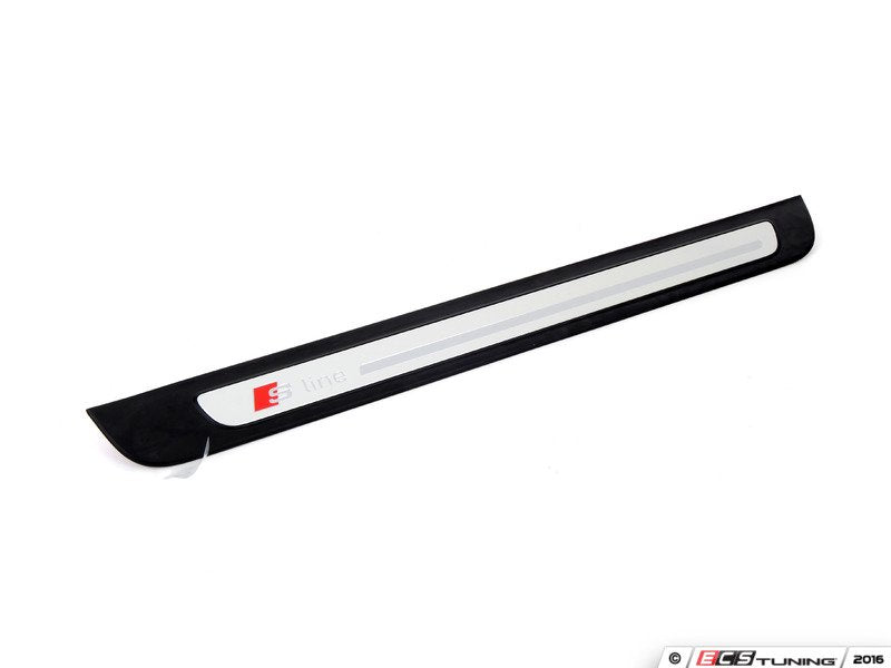 S-Line Front Door Sill - Satin Black - Right