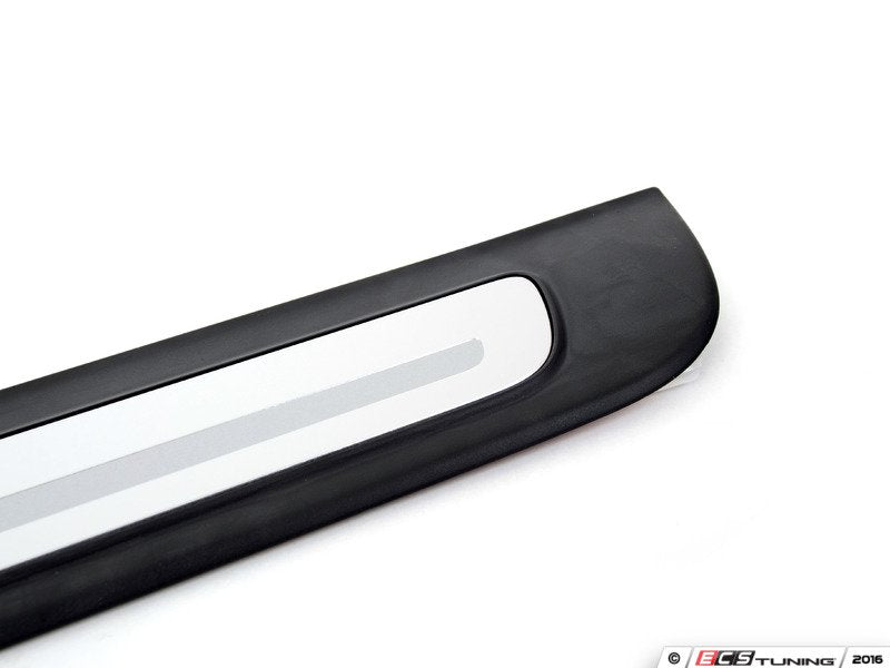 S-Line Front Door Sill - Satin Black - Right