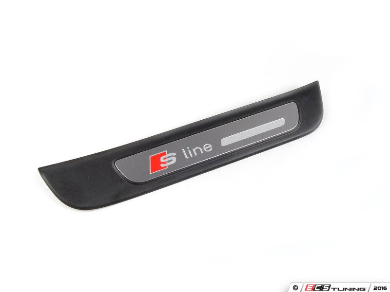 S-Line Rear Door Sill - Satin Black - Right