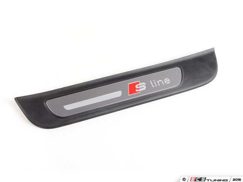 S-Line Rear Door Sill - Satin Black - Left