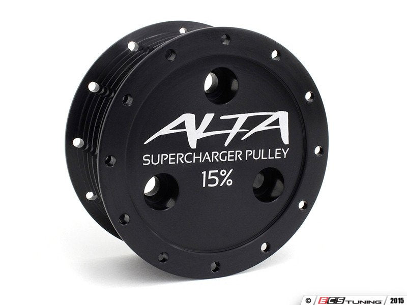 Supercharger Pulley - 15%