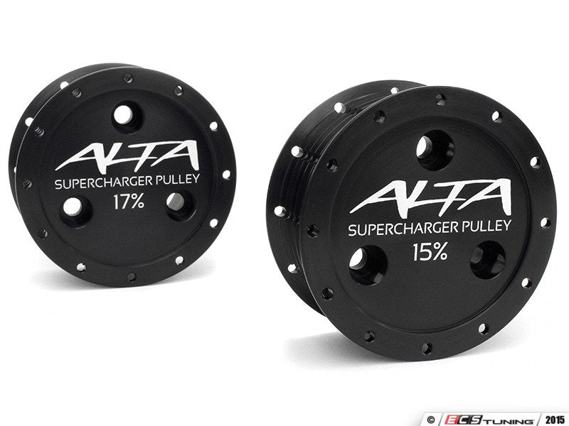 Supercharger Pulley - 15%