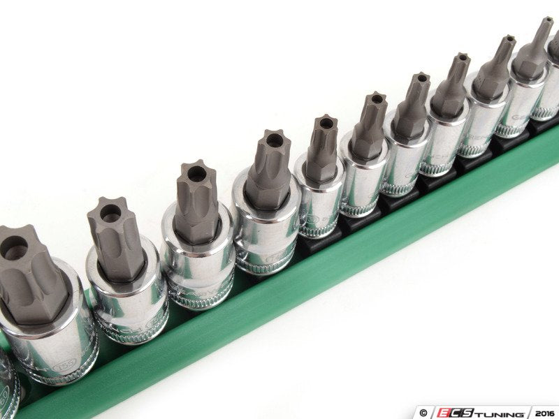 13 Pc. Internal Torx Bit Socket Set 1/4", 3/8", and 1/2"