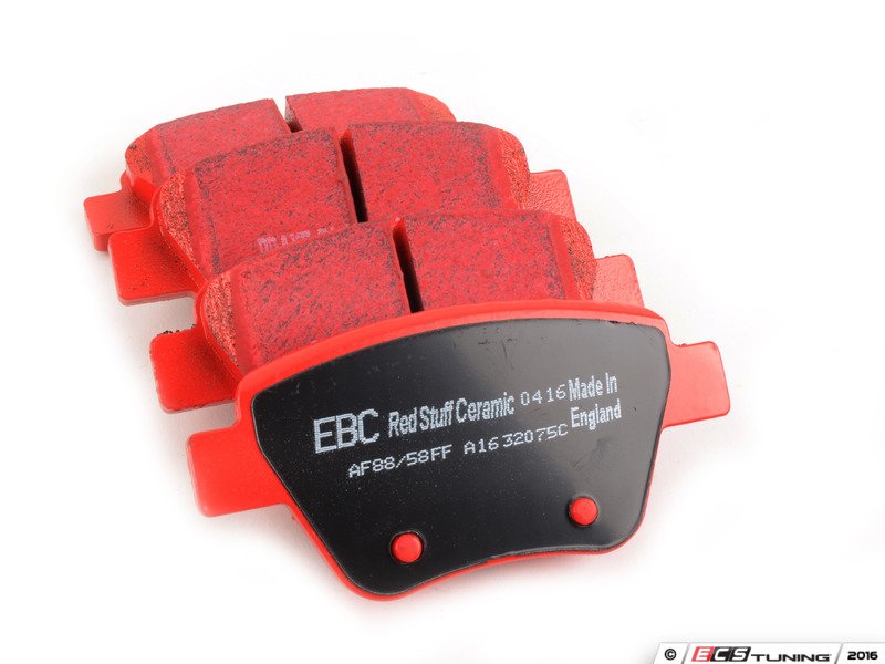 Front & Rear Brake Pad kit - EBC RedStuff