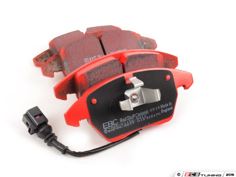 Front & Rear Brake Pad kit - EBC RedStuff