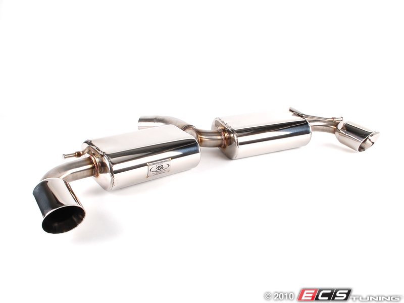 MK6 GTI 2.0T Stealth 3" Turbo-Back Exhaust