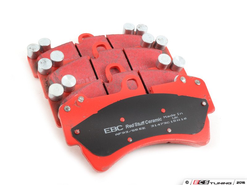 Front & Rear RedStuff Performance Brake Pad Kit