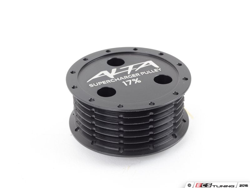 Supercharger Pulley - 17%