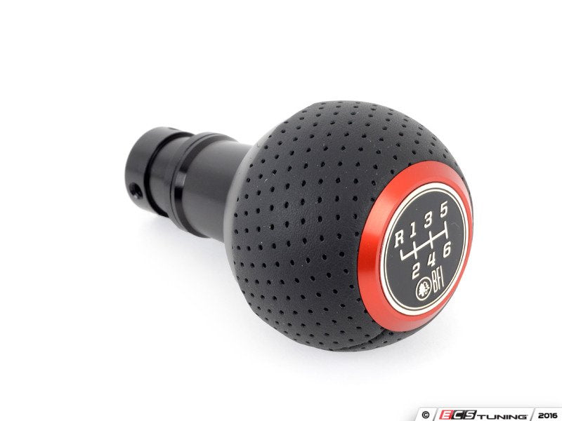 ECS Exclusive Heavy Weight Shift Knob SCHWARZ - Black Air Leather