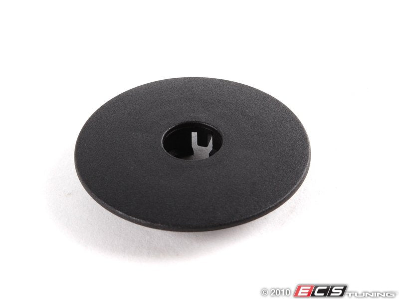 Round Floor Mat Securing Hardware Set - Black