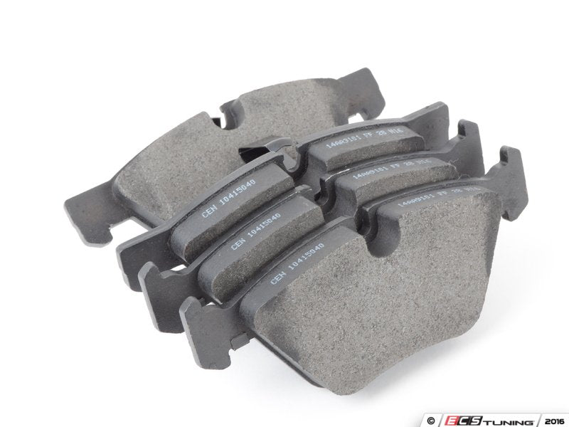 Front Centric Posi-Quiet Brake Pads