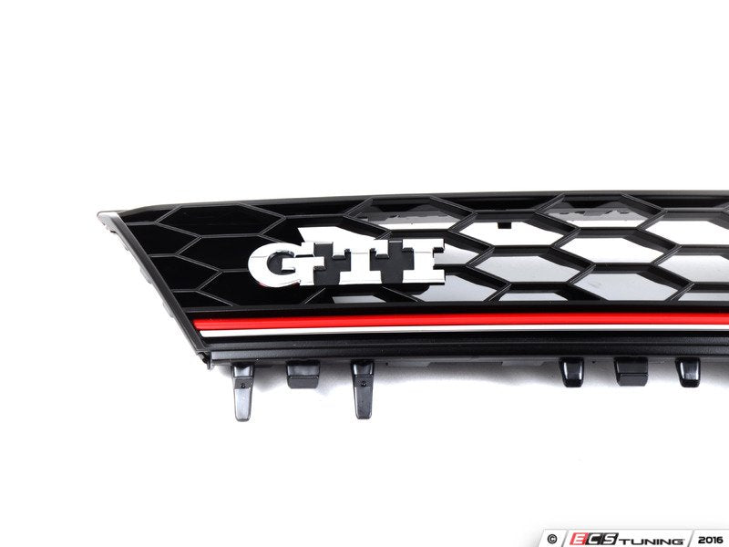 GTI Non-Lighting Package Grille - With Red Strip