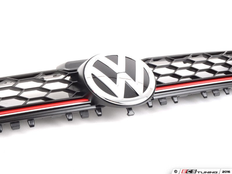 GTI Non-Lighting Package Grille - With Red Strip