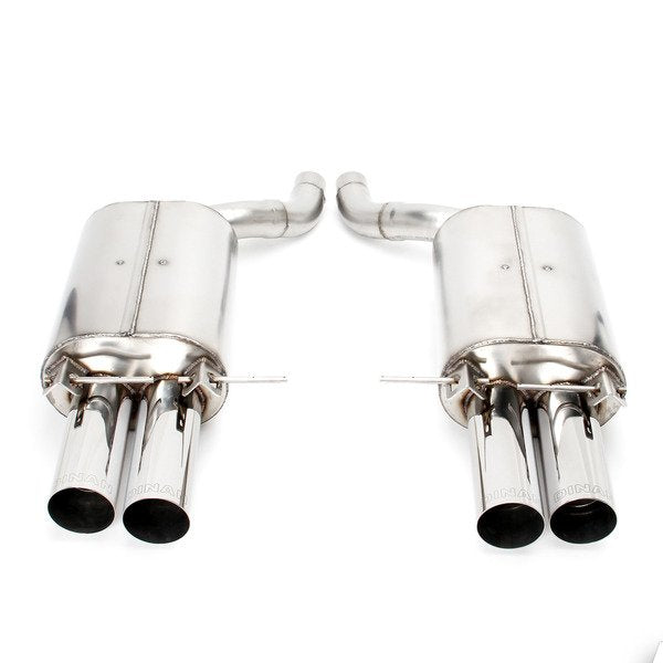 Stainless Axle-Back Exhaust - Polished Tips