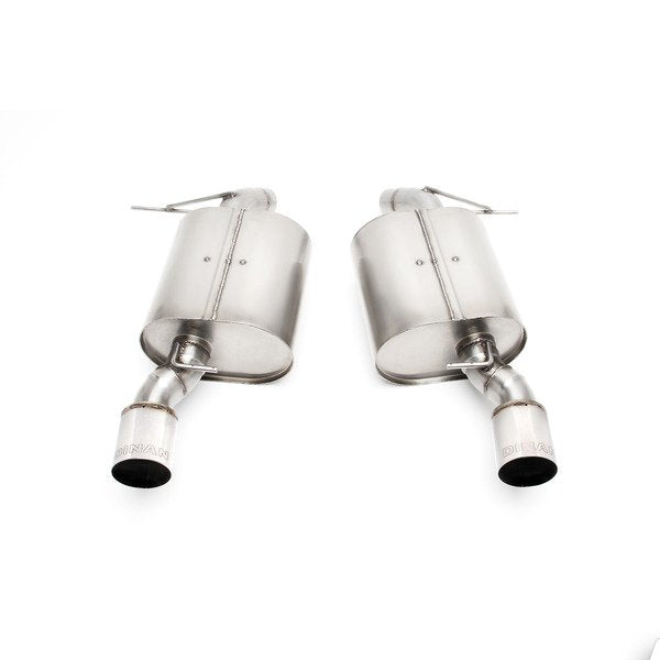 Stainless Axle-Back Exhaust - Polished Tips