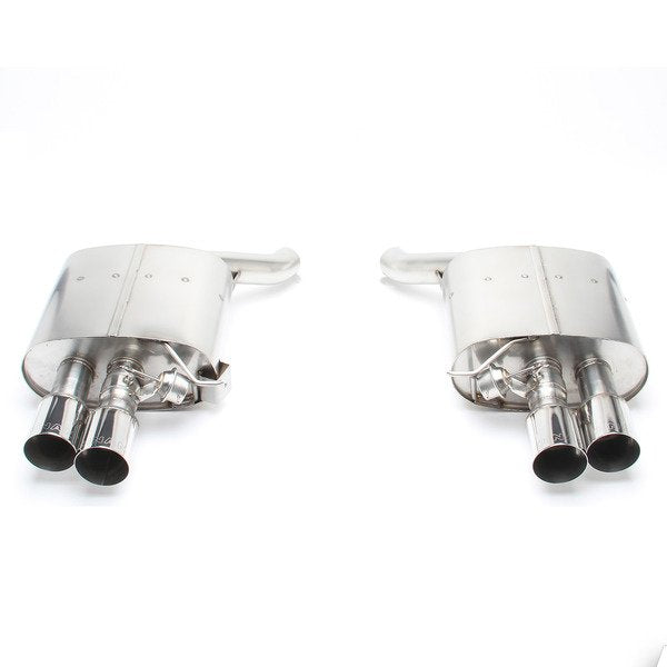 Stainless Axle-Back Exhaust - Polished Tips