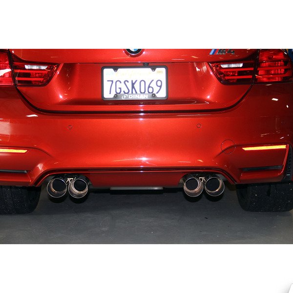 Stainless Axle-Back Exhaust - Polished Tips