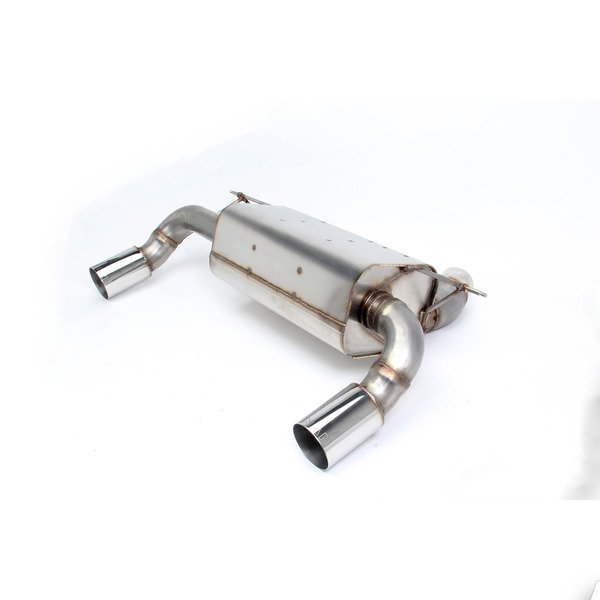 Stainless Axle-Back Exhaust - Polished Tips