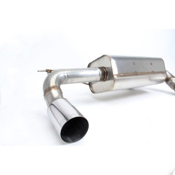 Stainless Axle-Back Exhaust - Polished Tips