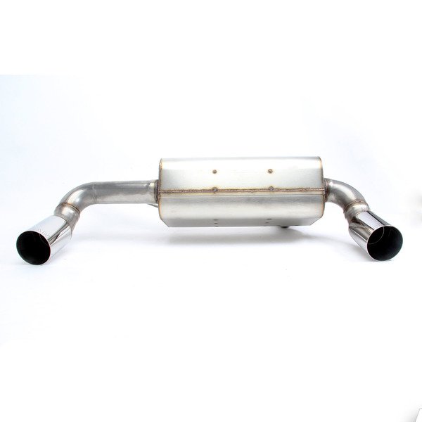 Stainless Axle-Back Exhaust - Polished Tips