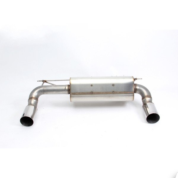 Stainless Axle-Back Exhaust - Polished Tips