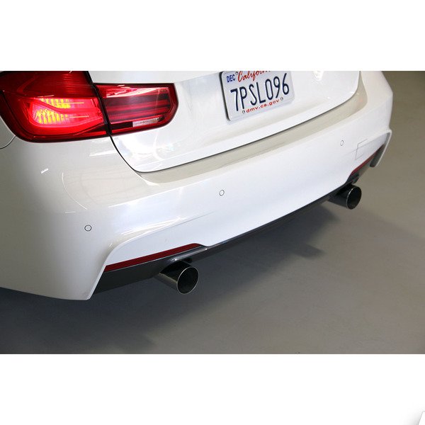 Stainless Axle-Back Exhaust - Polished Tips