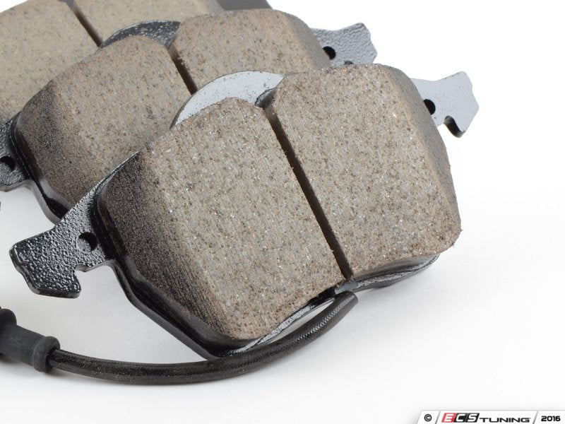 Front Euro Ceramic Brake Pad Set - With Sensors