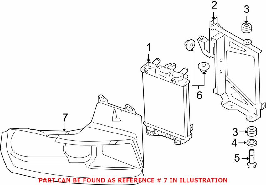 Audi Air Intake Duct – Driver Side (To Intercooler) 8K0121333A