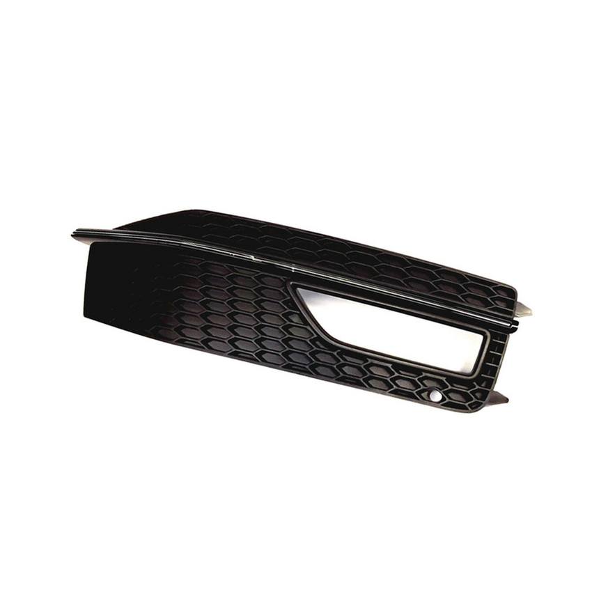 Audi Foglight Grille – Front Passenger Side (Satin Black) 8K0807682M01C