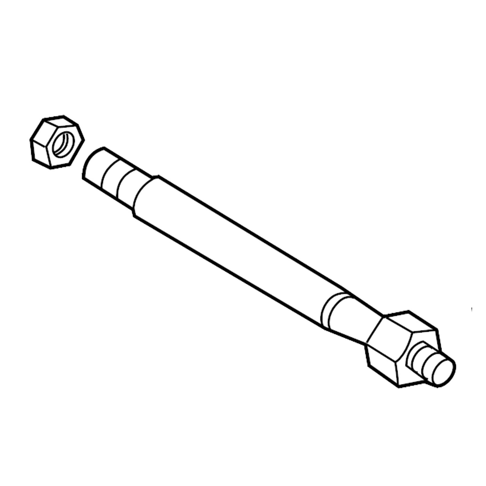 Audi Tie Rod Assembly – Front Driver Side 8N0422803C