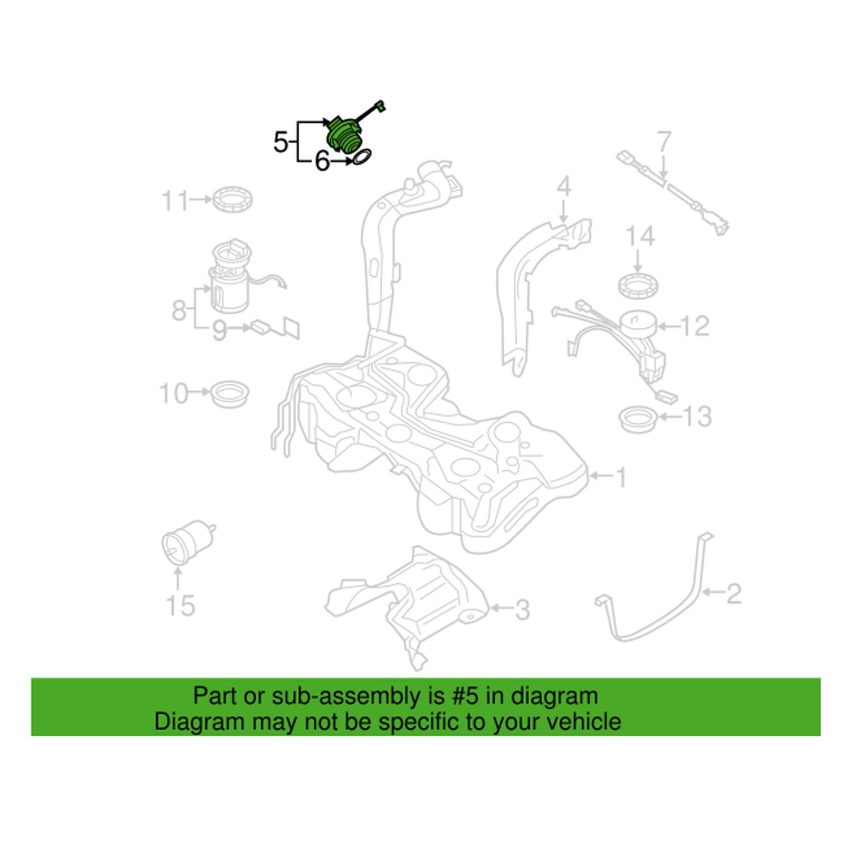 Audi Gas Cap 8P0201550C